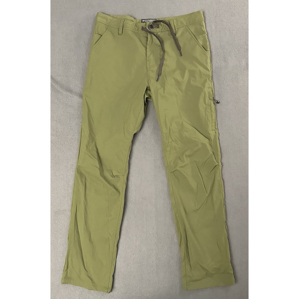 686 Everywhere Multi Shell Pants Mens 32x32 Green Slim Fit Technical Stretch